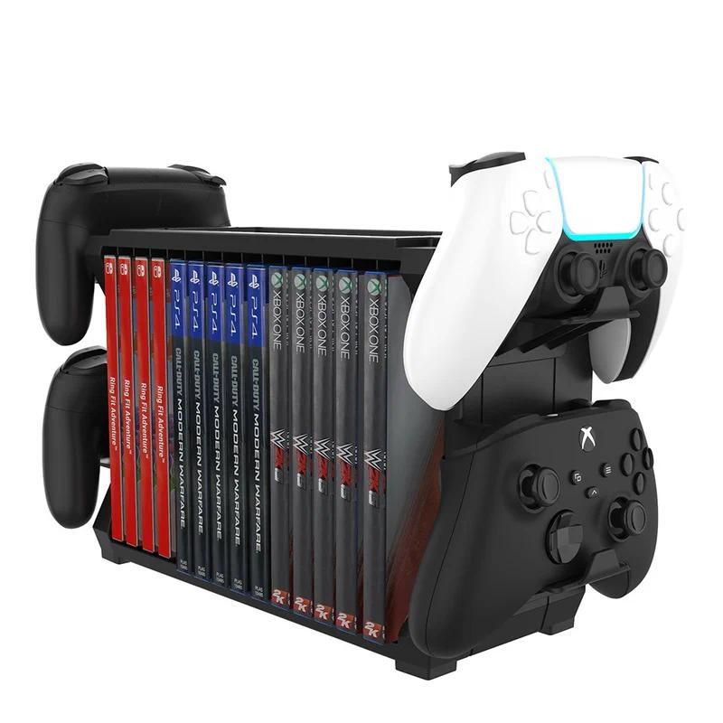 Multi-functional Game CD Disc storage Holder For PS5 Headphone Rack ...