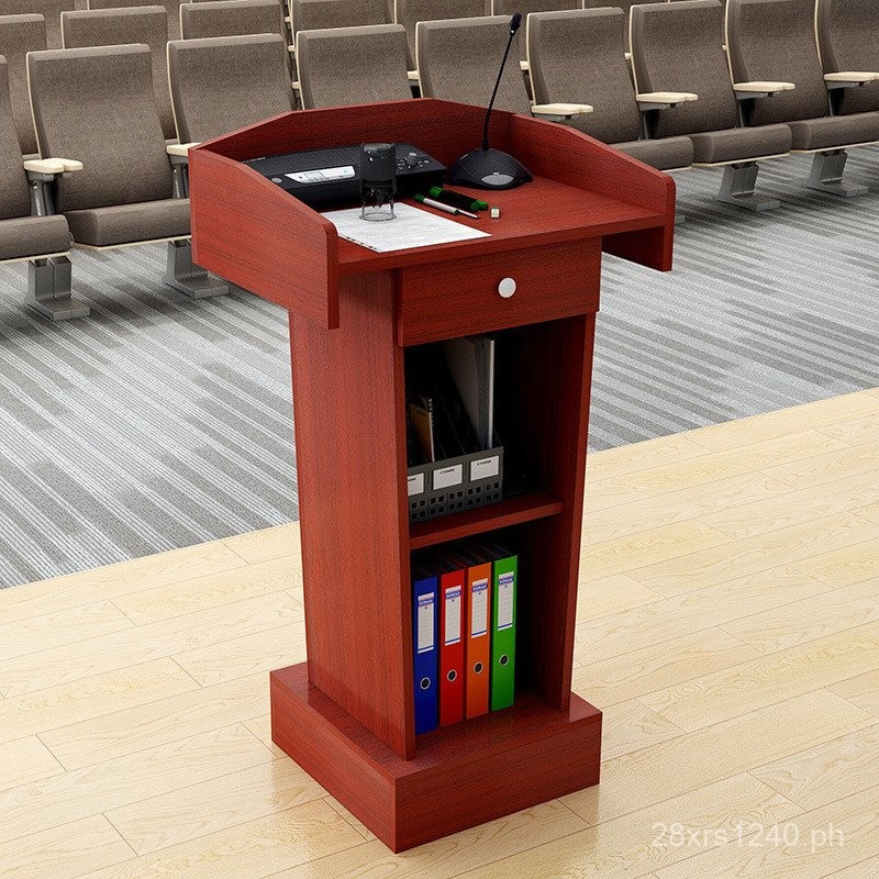 Podium Lectern Host Guide Desk Reception Desk Hotel Emcee Speaking Desk ...