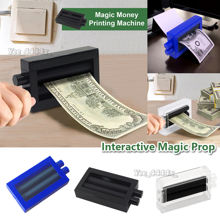 Fun Magic Prop Creative Fantastic Magic Money Printer Realistic Prop ...