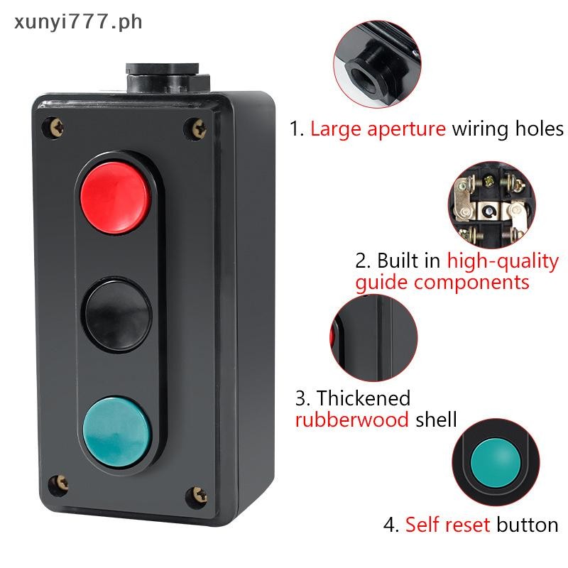 XY&HB 1pcs LA4-2H LA4-3H Machine Tool Start Stop Button Switch Control ...