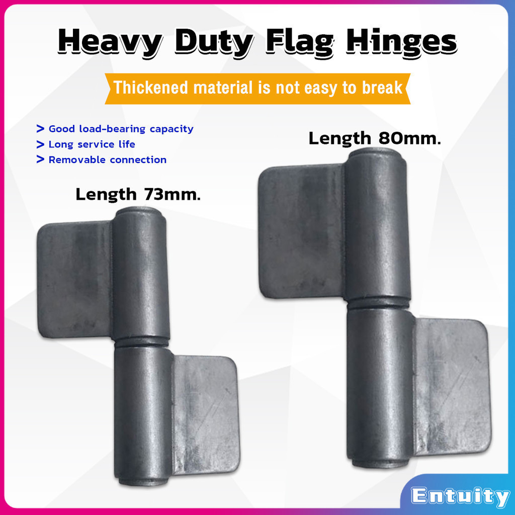 ET Wing Hinges Detachable Hinge 45# Steel Heavy Duty Flag Hinges ...