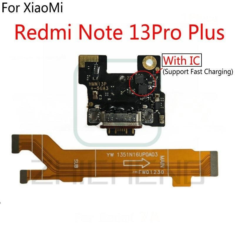 For XiaoMi Redmi Note 13 Pro Plus 5G USB Charging Dock Port Board ...