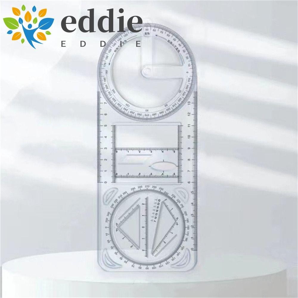26EDIE Drawing Ruler, Activity Angle Multifunctional Geometry Ruler ...