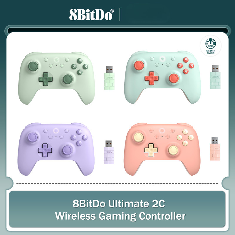 8BitDo New Ultimate 2C Wireless Gaming Controller for PC, Windows 10 ...