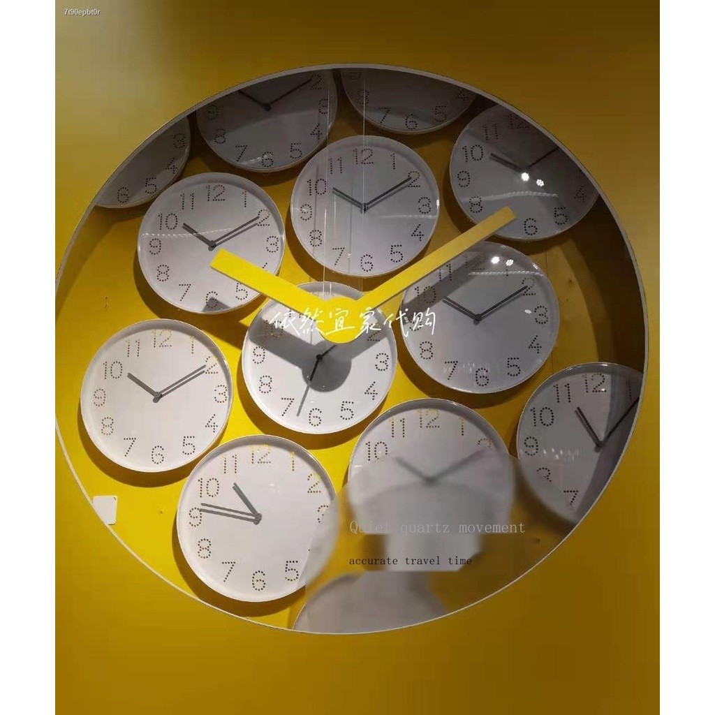 COD/IKEA IKEA Tulloma wall clock white 25 cm simple modern clock living