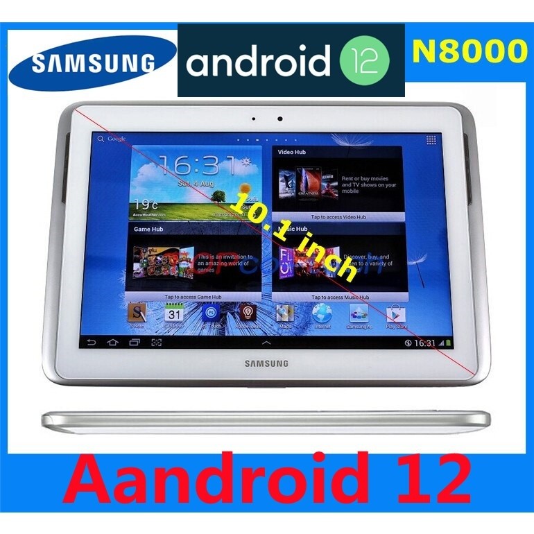 （Android version UP TO 12.0 ）Samsung Galaxy Note 10.1 (GTN8000/GT