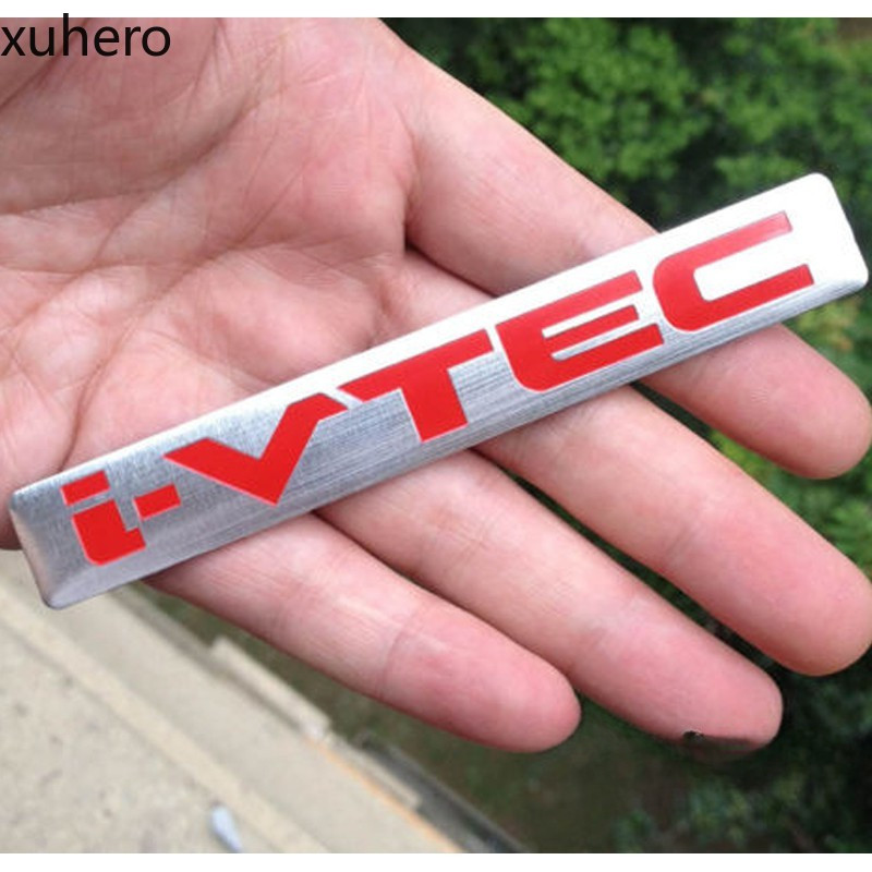Metal Red VTEC Emblem Badge – JDM Style Trunk, Fender, Or Turbo Decal Sticker For Honda/Acura Cars 1 thumbnail image