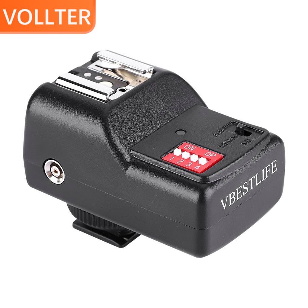 VBESTLIFE 16 Channel Wireless Flash Trigger 1 Sync 1 Receiver Set with ...