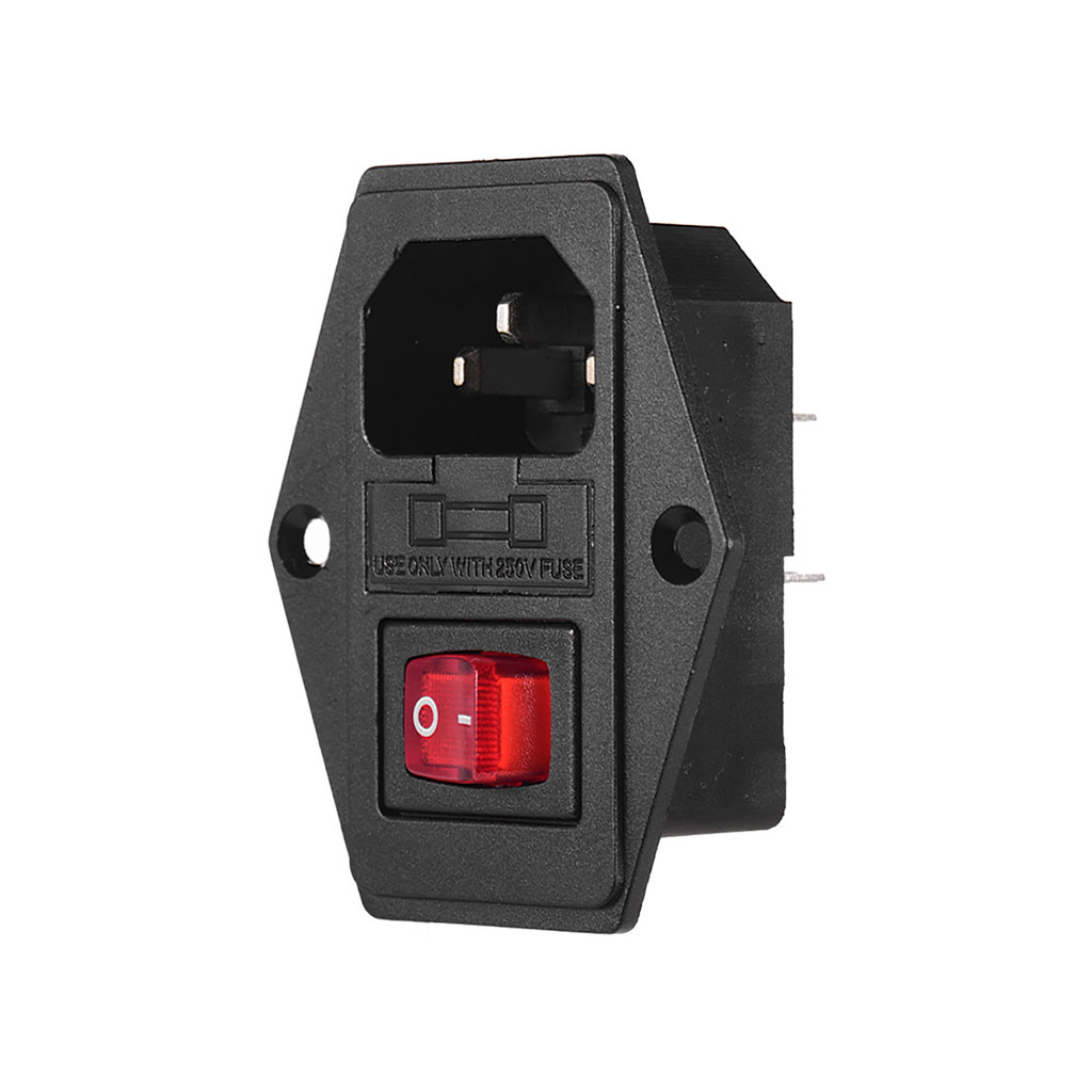 Creality 3D Creality 3d Inlet 250v 3pin Cr-10 3d Inlet Fuse 10a 250v ...