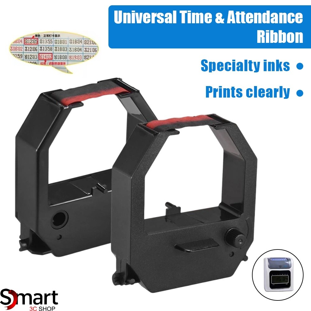 1pc Universal Attendance Clock Punch Ribbon Punch Card Machine Ribbon ...
