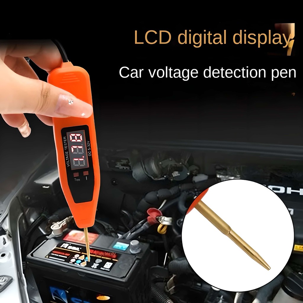 Car Repair Circuit Dedicated Test Pen Digital Display Car Test Pen Test ...