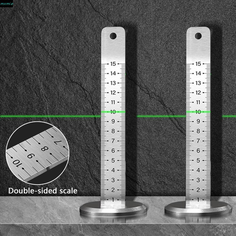 MXMIO Lay Floor Tile Special Ruler, Stainless Steel Double-side Equal ...