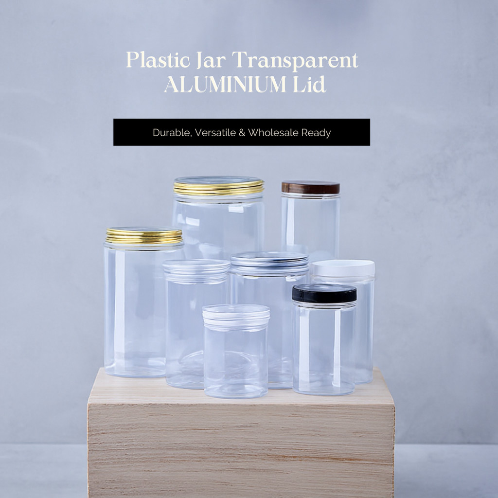 (Bekas Choco Jar Ekonomi) Plastik Jar Lutsinar Untuk Makanan Coklat ...