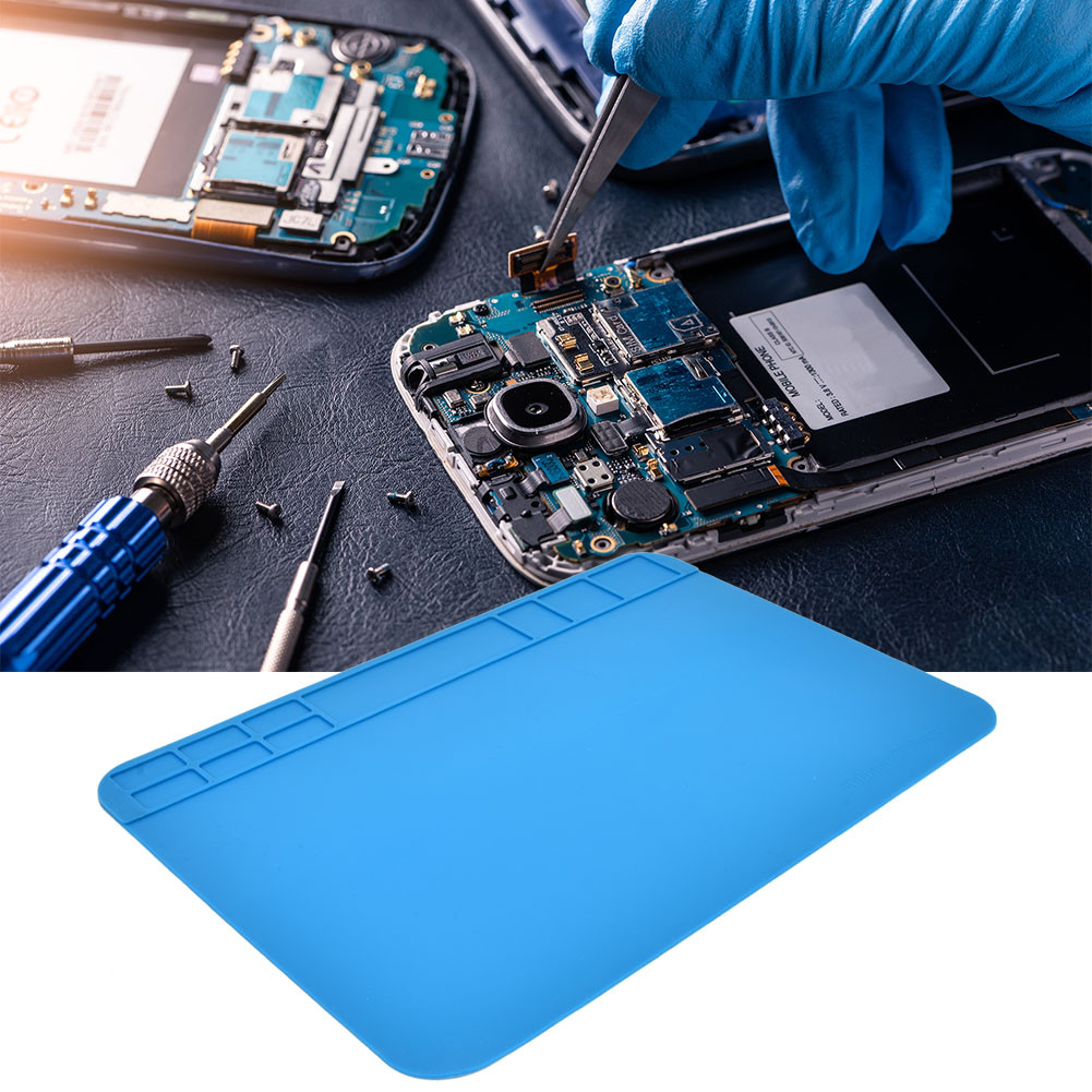 Work Bench Mat Repair Heat Resistant Electronics Workbench Pad ...