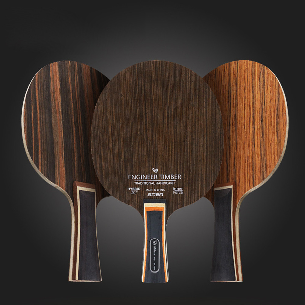 SUPER| Table Tennis Racket Bottom Plate 5 Ply Ping Pong Blade Paddle ...