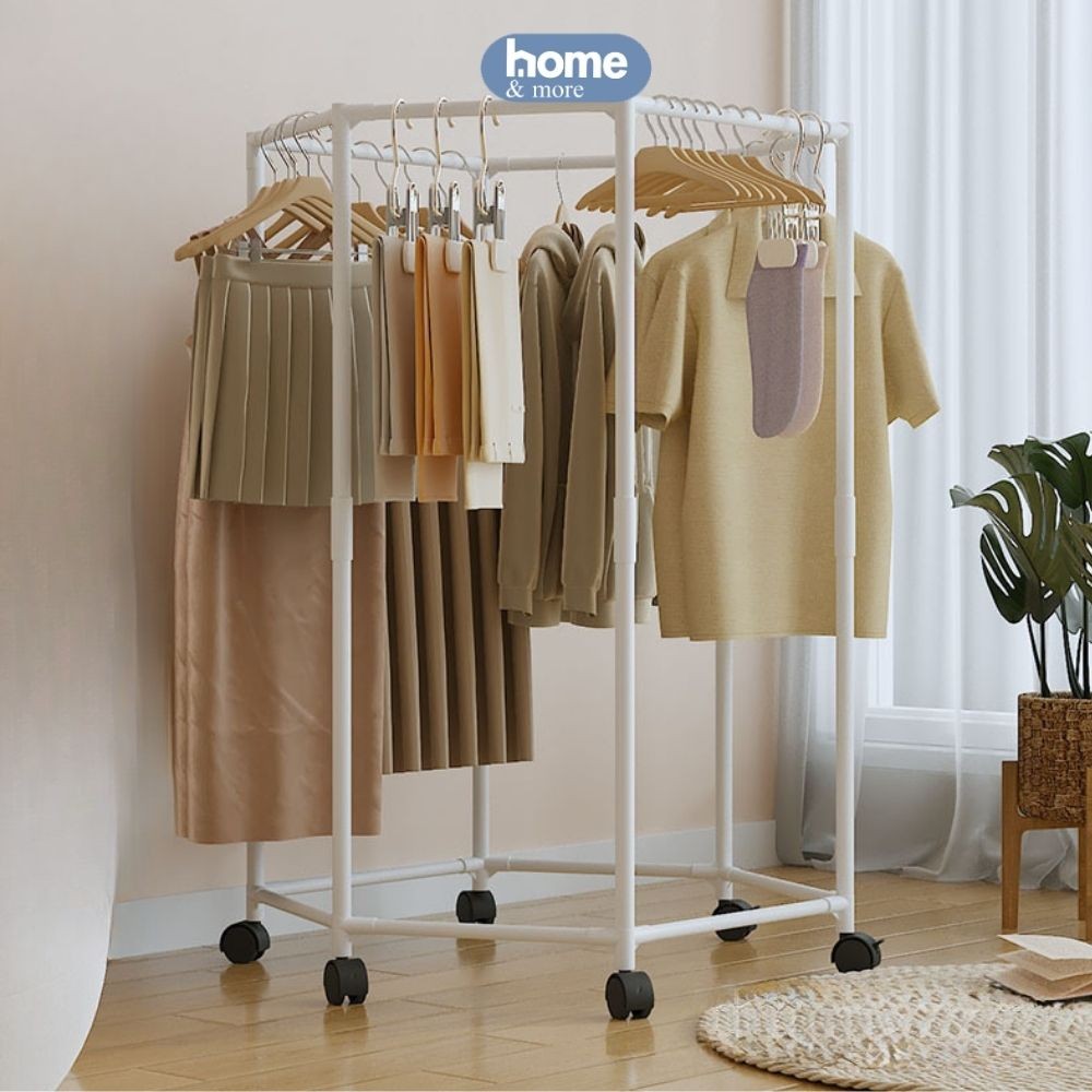 Home&more 360 Degree Rotating Multifunctional Clothes Drying Rack with ...