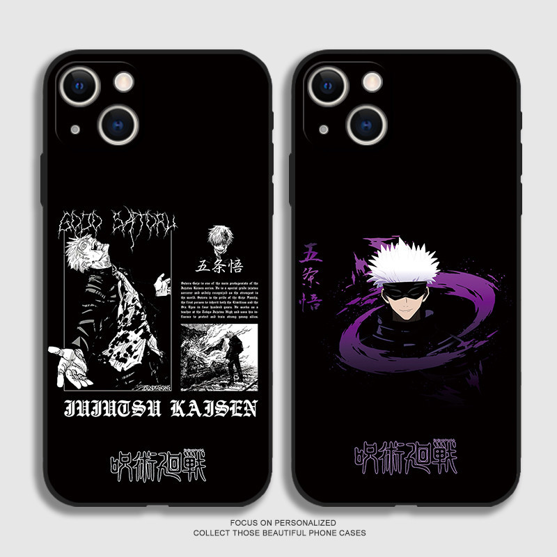 Gojo Satoru phone case for iPhone 11 12 13 14 15 Pro Max 13 Mini 14pro