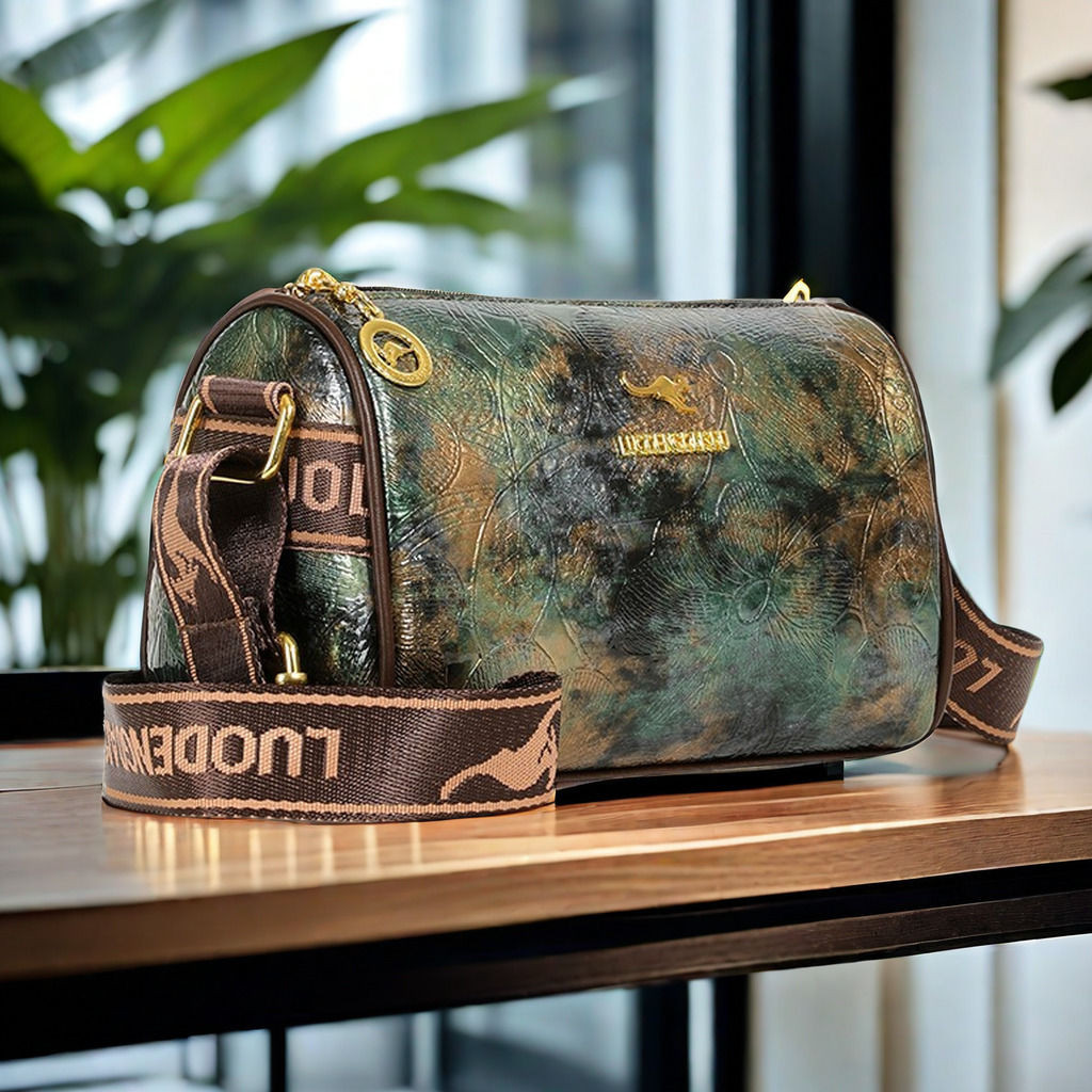 Genuine leather cowhide pillow 2024 new crossbody bag soft leather