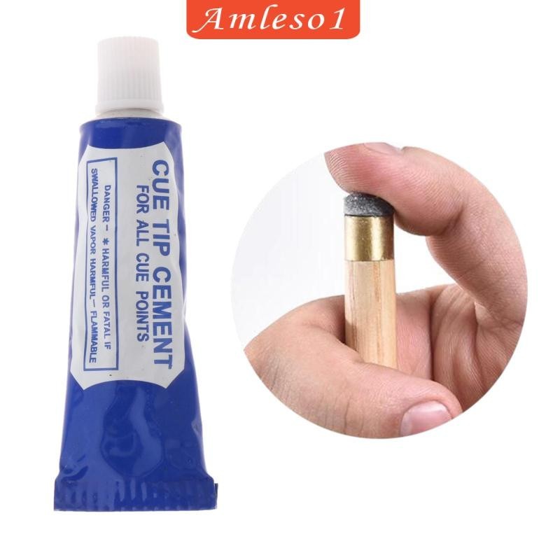 [Amleso1] 2X Glue for Pool Cue Tips, Pool Cue Maintenance Strong Glue