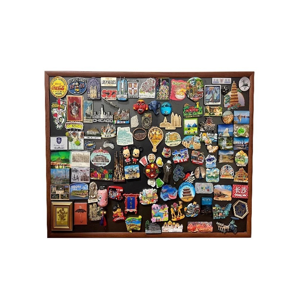 Refrigerator Stickers Display Board Magnetic Board Cosmetic Storage ...