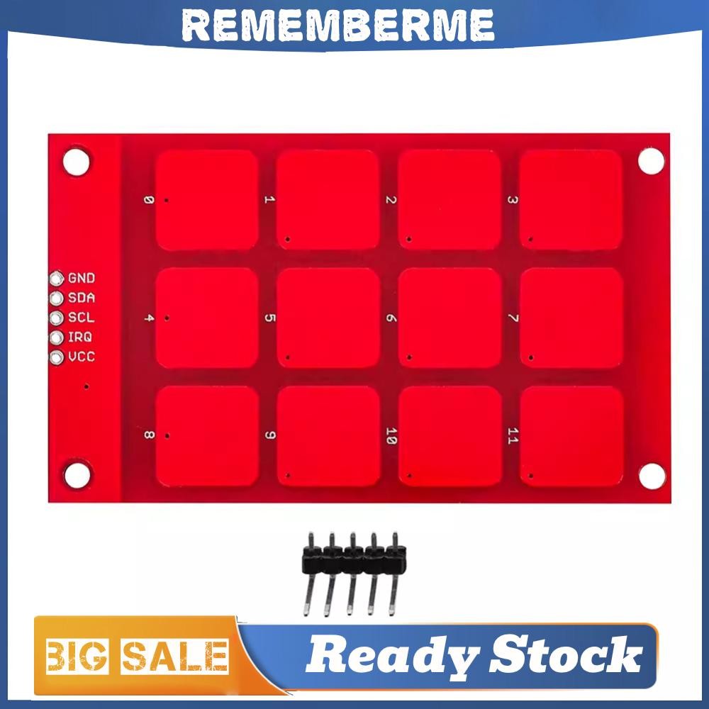 MPR121 Capacitive Touch Keypad I2C Interface Sensitive Key Keyboard for ...