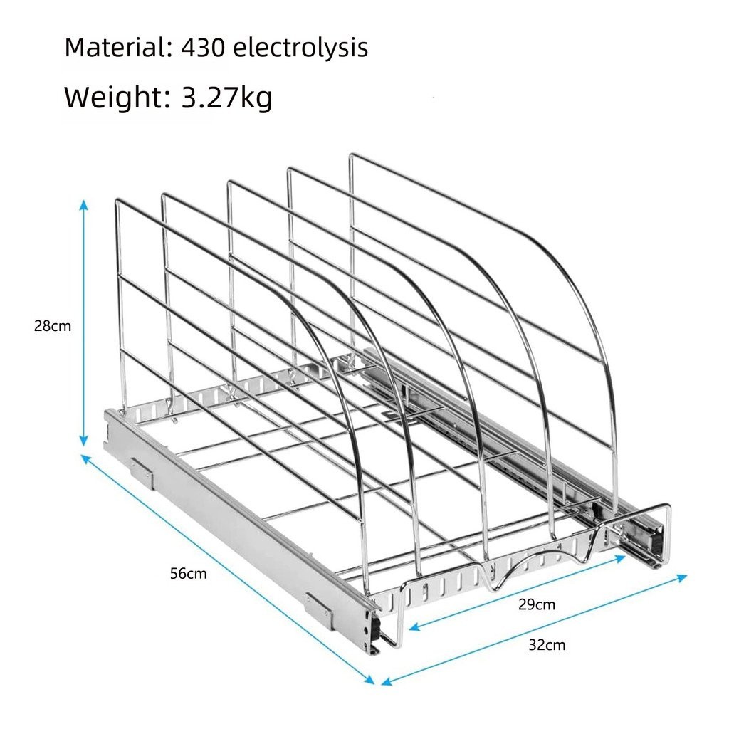 Kitchen Pullout Biscuit Board Chopping Board Baking Tray
