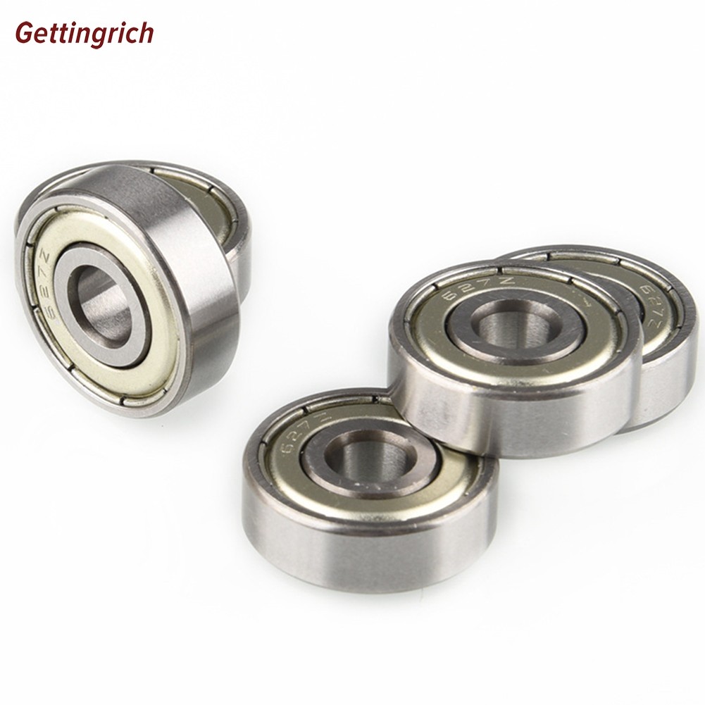 Lot De 8 Roulements à Billes 627ZZ - Acier Chromé Z2 - 7x22x7mm - Neuf Uxcell