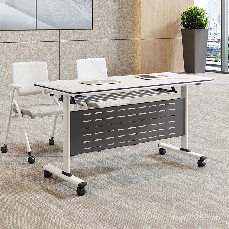 Folding Conference Table Movable Movable Splicing Long Table Double ...