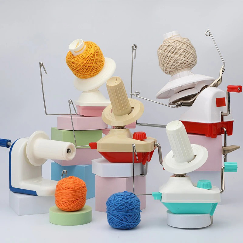 Hand Operated Winding Machine Portable Yarn Winder For Knitting Yarn