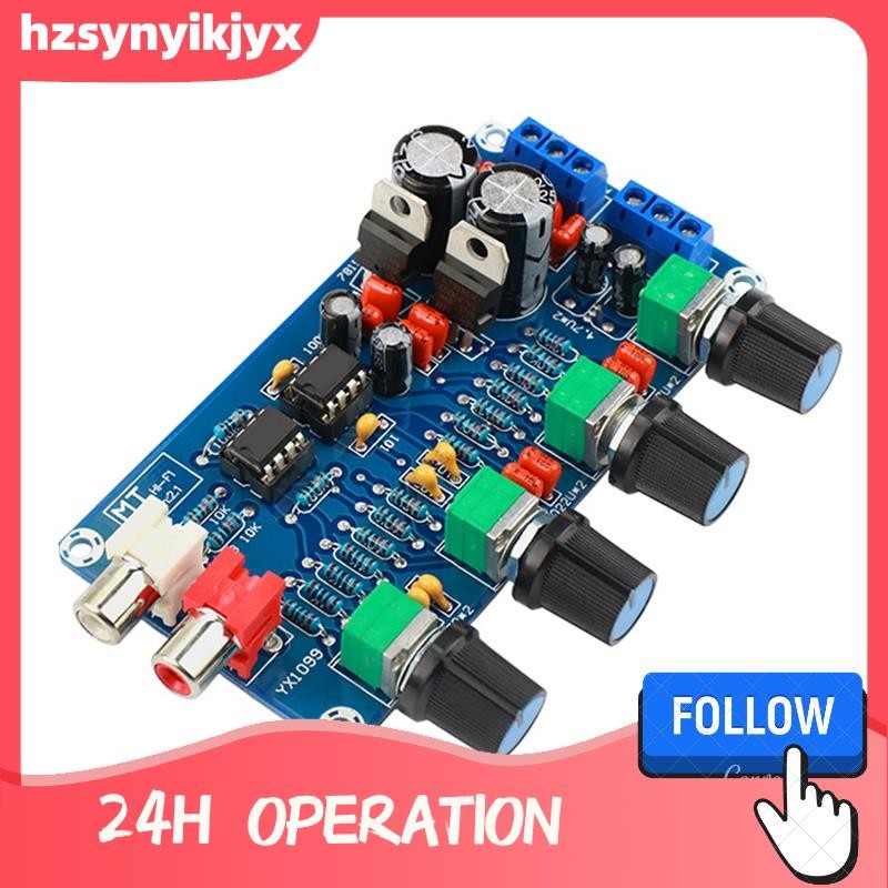 Amplifier NE5532 Preamp Preamplifier Volume Tone Control Finished Board