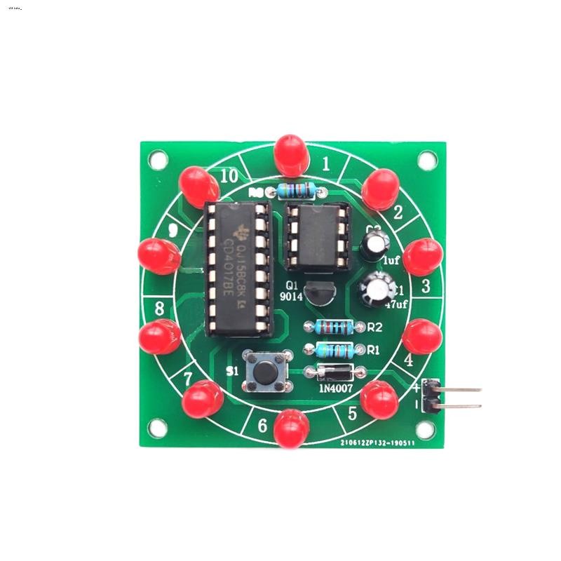 Pabrika☆(Parts) Lucky Turntable Kit Assembled LED Circuit Circuit PCB ...