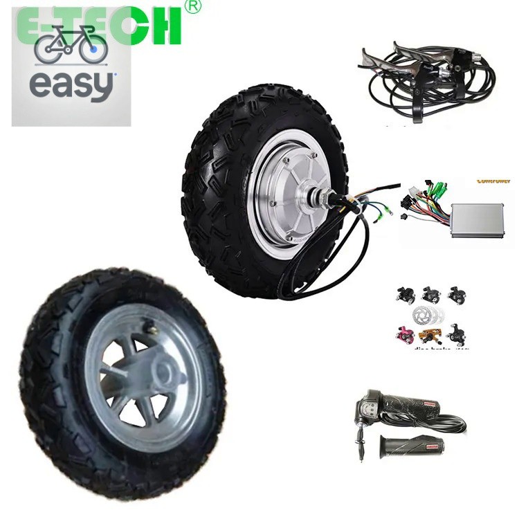 Electric scooter kits 10 inch 36V/48V 500W 800W DC brushless wheel
