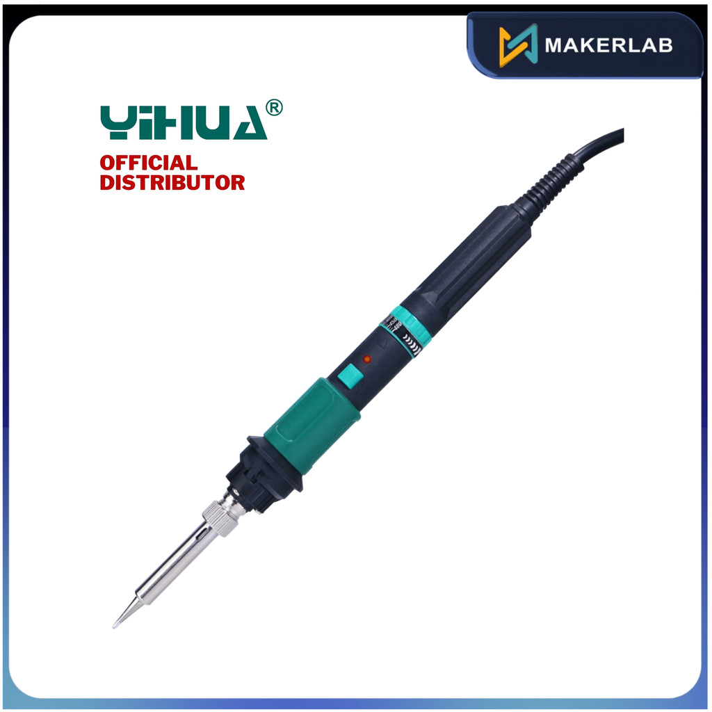 YIHUA Kit Soldador 947-IX Con Temperatura Ajustable Y Soporte X-4 | Enchufe UK