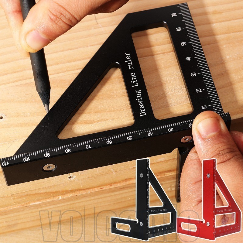 Carpenter Square Ruler - Carpenter Measuring Tool - Multi-Angle Layout ...