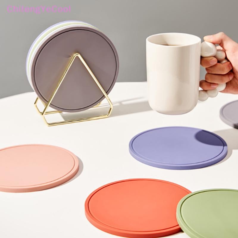 【HGPH】 Coaster Holder Stand Rack Dish Triangle Coasters Support Drink ...