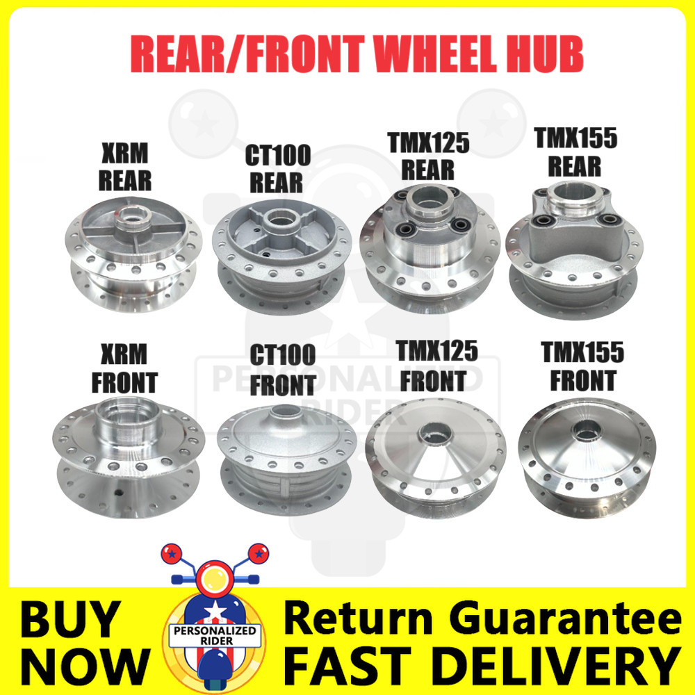Motorcycle Rear/Front Wheel Hub XRM/TMX 125/TMX 155/CT100 [P'd RIDER