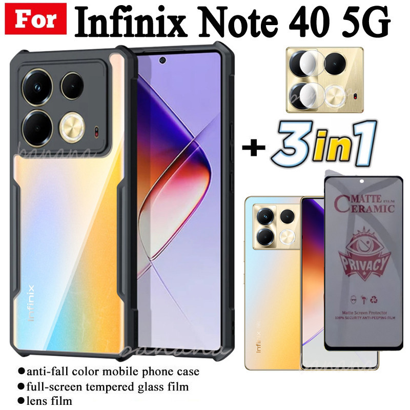 3 in 1 infinix Note 40 Shockproof Phone Case for infinix Note 40 5G ...