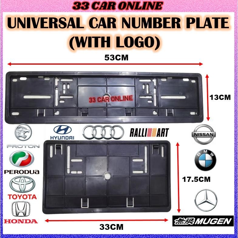 Cover Nombor Vehicle Car Number Plate FRAME LONG & SQUARE Number Plate