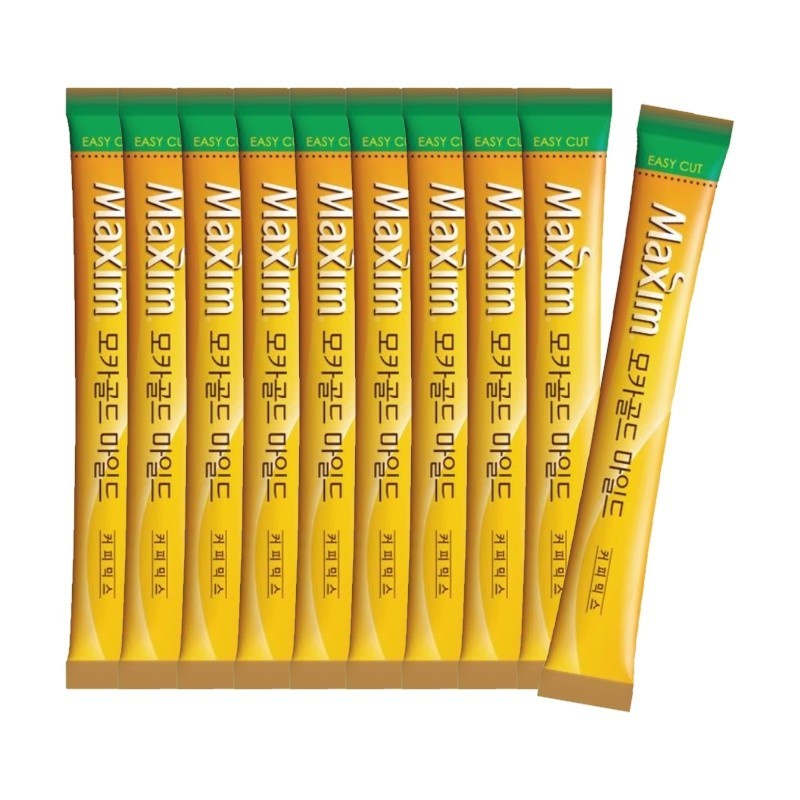 Maxim Mocha Gold Instant Mild Coffee Mix – Korean Brand – Individual Sticks – US Seller