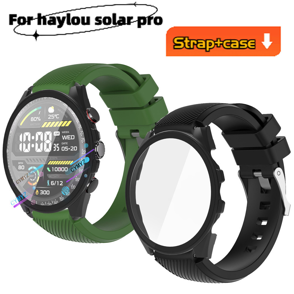 haylou solar pro strap Silicone strap haylou solar pro LS18 Smart Watch ...