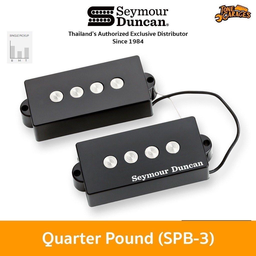 Seymour Duncan SPB-3 Quarter Pound Pickups for P-Bass Pickup Made in