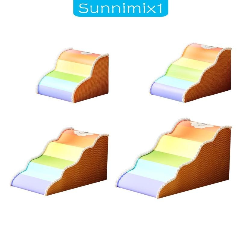[Sunnimix1] Multi Tiers Dog Ramps Steps Versatile for Small Pets Dogs
