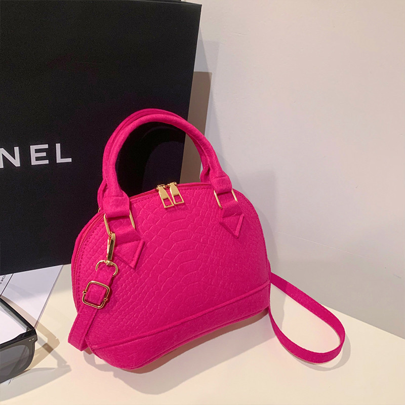 CBS New Fashion Solid Color High End Texture Portable Shell Single ...