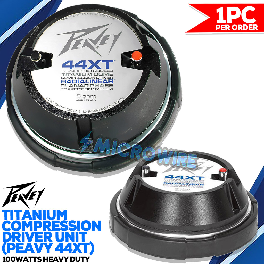 nxp-Peavey 44XT Titanium Compression Driver Unit 1000W Heavy Duty SALE ...