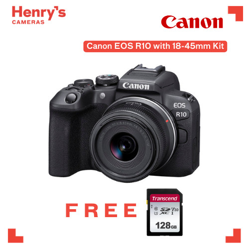 Canon EOS R10 with 18-45mm Kit - Henry's Cameras | Shopee Philippines