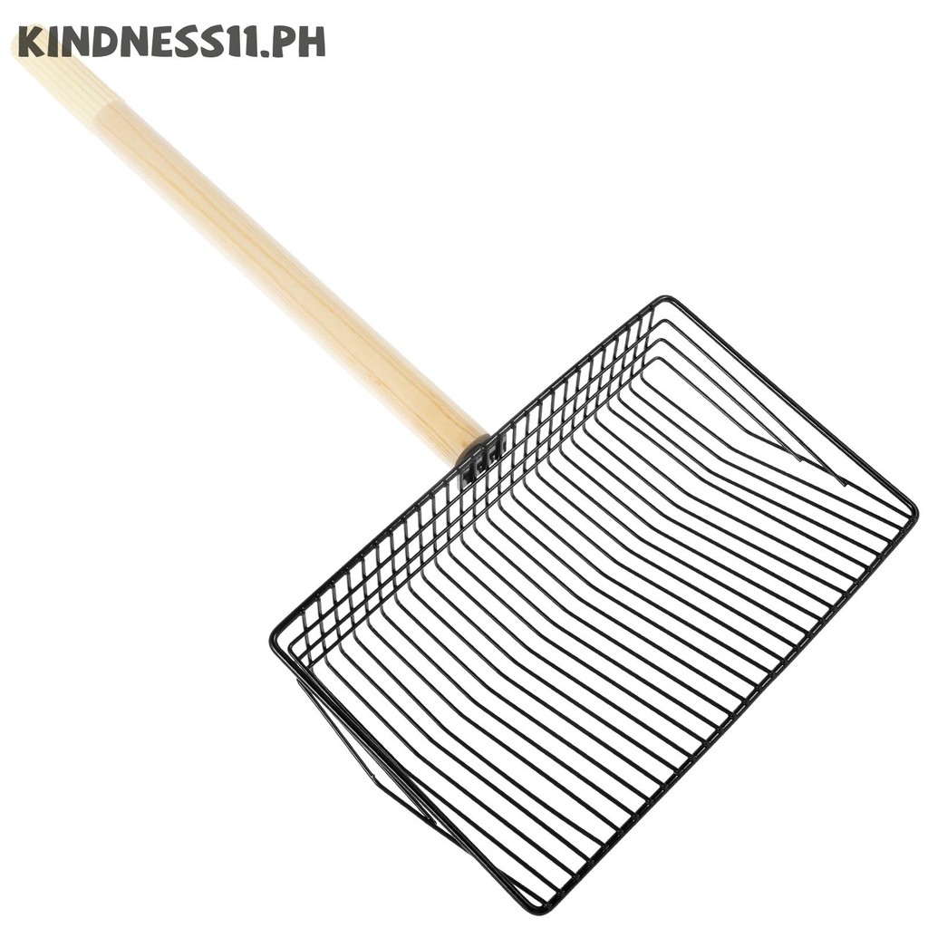 Metal Chicken Poop Scooper Adjustable Litter Scooper with Detachable