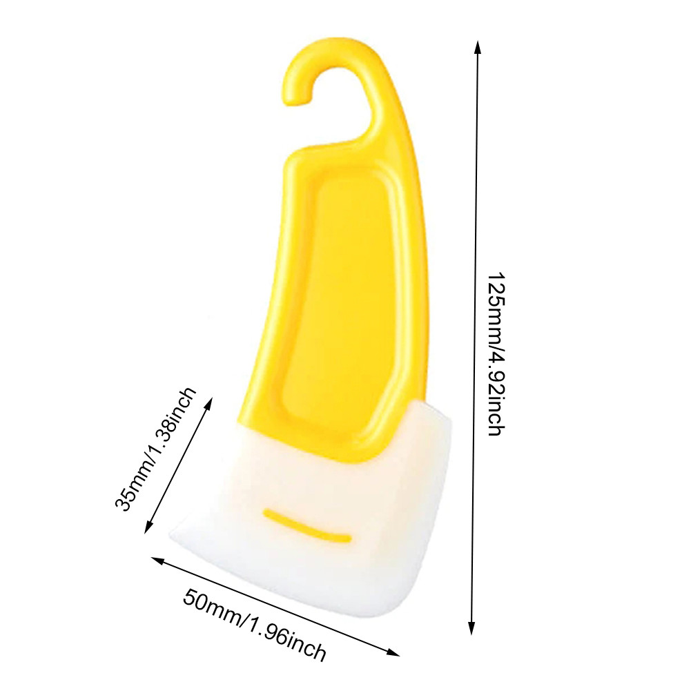 Silicone Bowl Scraper Flexible Dough Scraper Dish Cleaning Scraping
