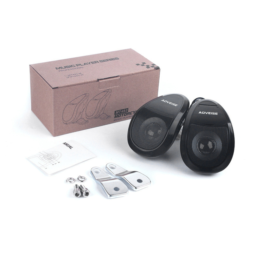 AOVEISE MT493 Motorcycle Bluetooth-compatible Speaker Waterproof MP3