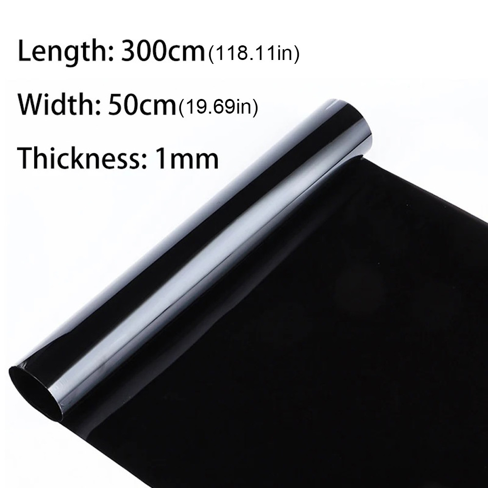 1 Roll Car Window Tint Film 1/5/15/25/35/50 Percent Glass Sticker Sun