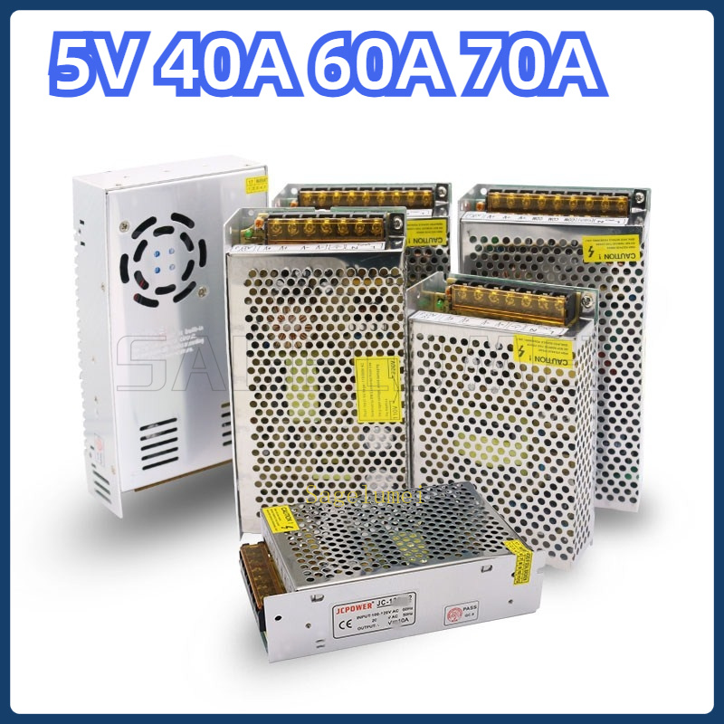 DC5V 40A 60A 70A 200W 300W 350W Switch Power Supply Driver For Input